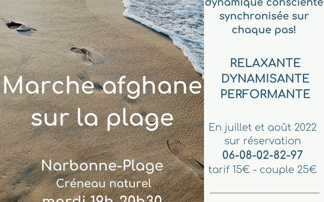 Eté 2022: Marche afghane sur la plage!