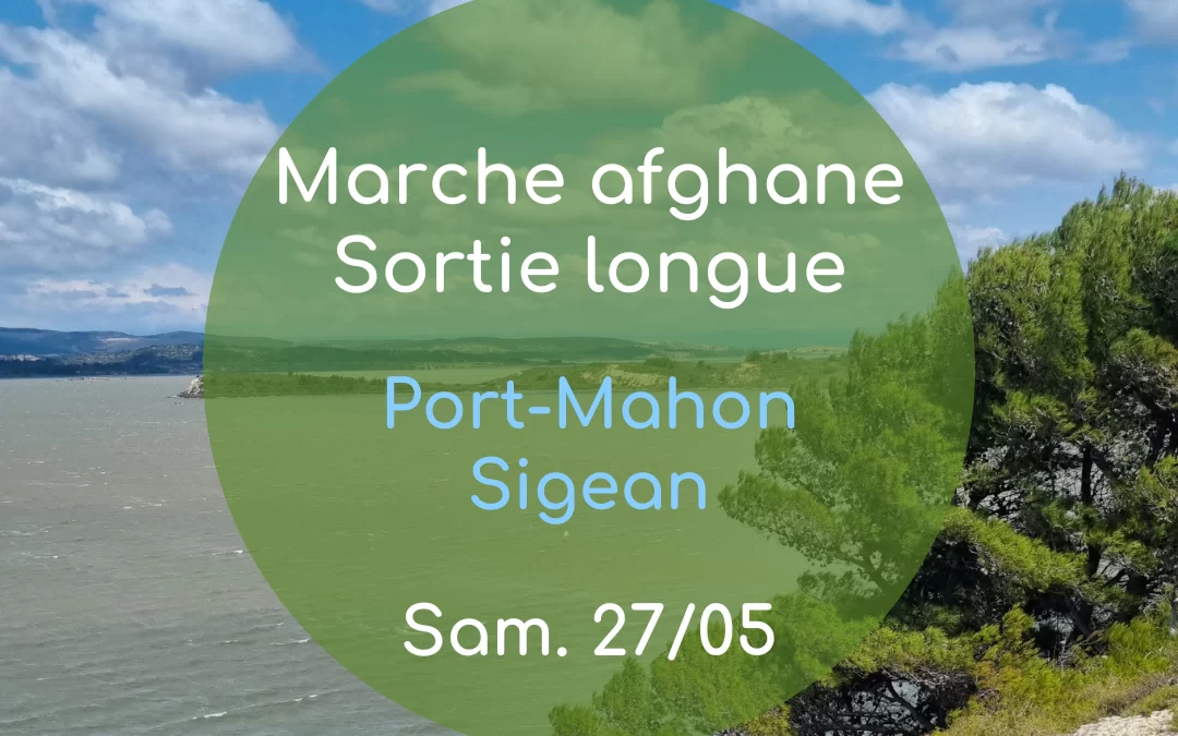 Marche longue Port Mahon Sigean