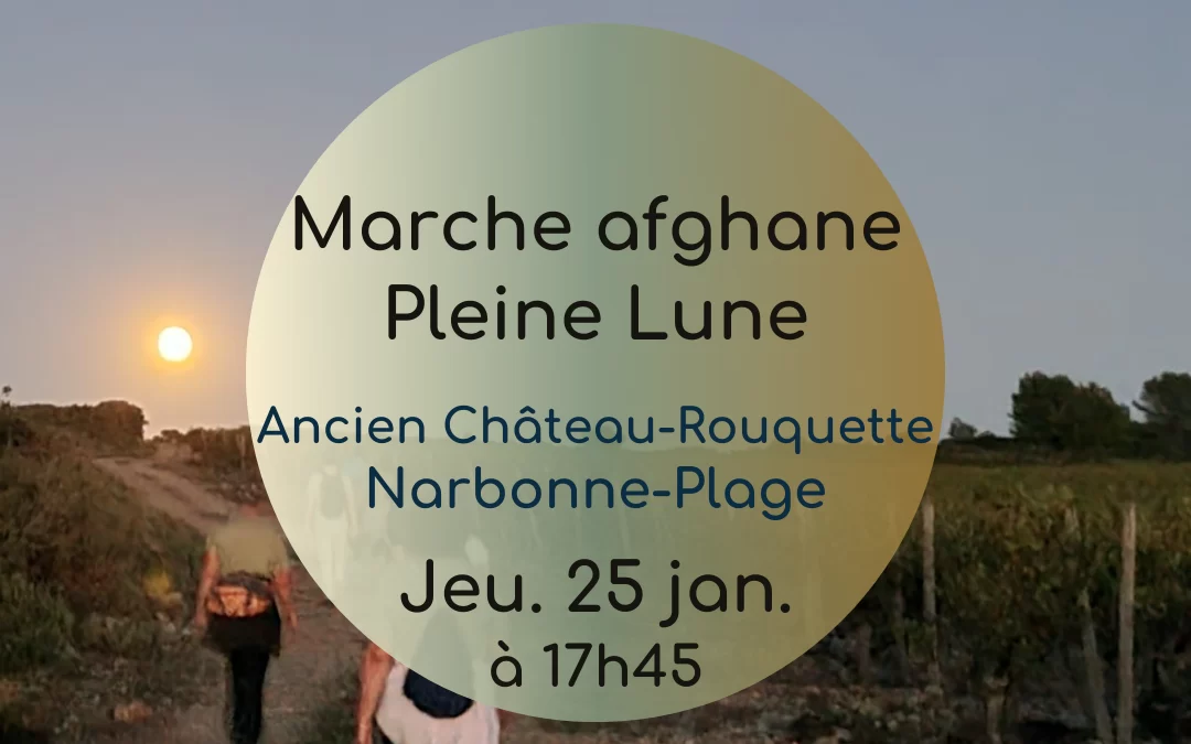 Marche nocturne Pleine lune – janvier 2024