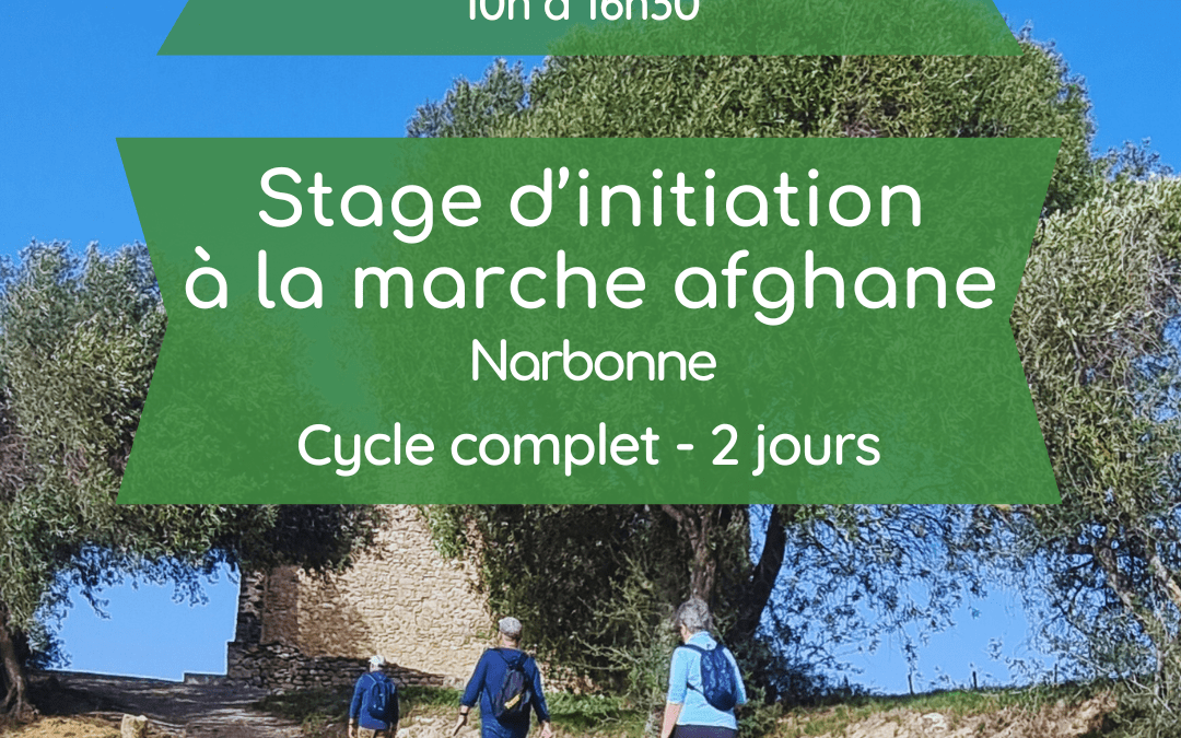 Stage d&rsquo;initiation à la marche afghane mars 2025