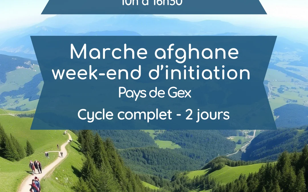Marche afghane en Pays de Gex – septembre 2025